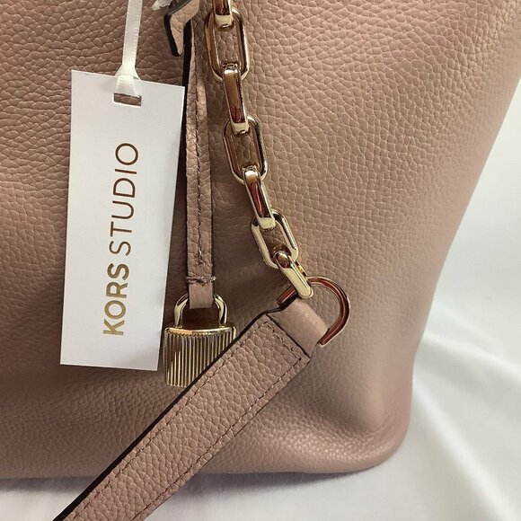 Michael Kors Fawn Mercer Kors Studio Leather Tote - Picture 4 of 15